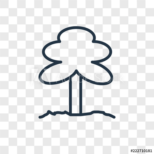 500x500 Park Icons Isolated On Transparent Background Modern And Editable