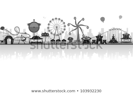 450x320 Huge Collection Of 'amusement Park Silhouette' Download More Than