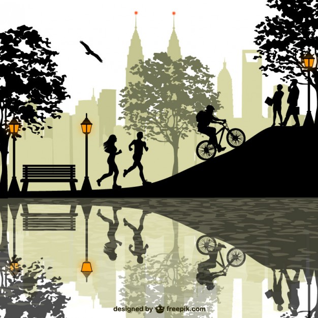 626x626 Sport People Silhouettes