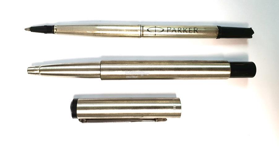 902x478 Parker Vector Rollerball Pen Stainles