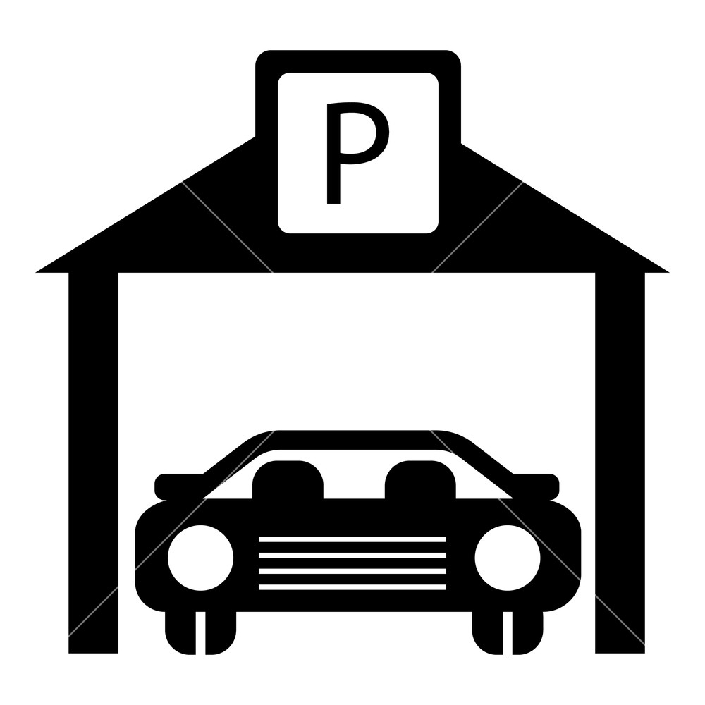 1000x1000 Car Parking Icon Simple Illustration Of Car Parking Vector Icon