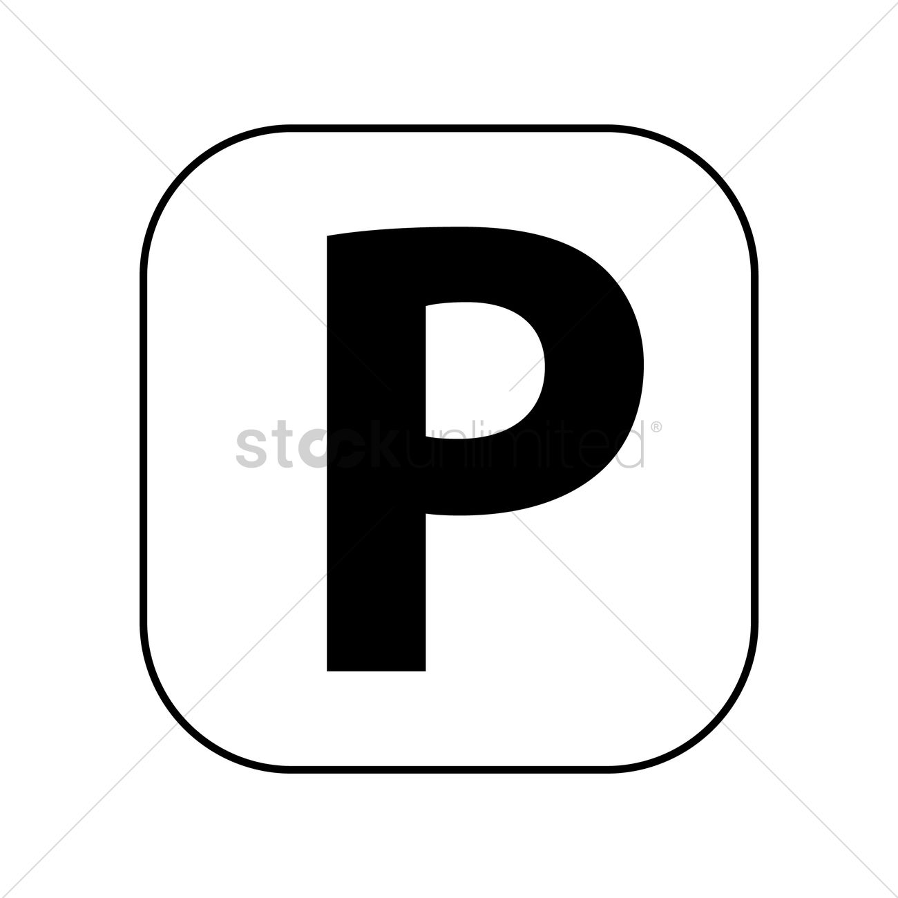 1300x1300 Parking Icon Vector Image