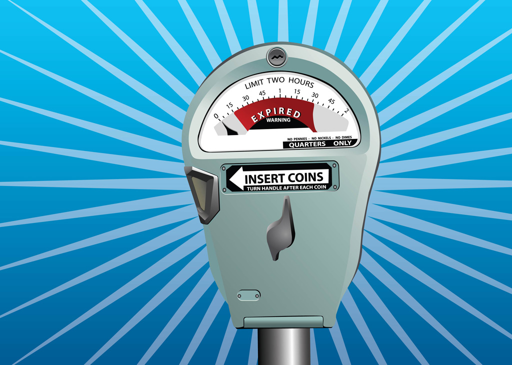 1024x730 Parking Meter Vector Vector Art Graphics