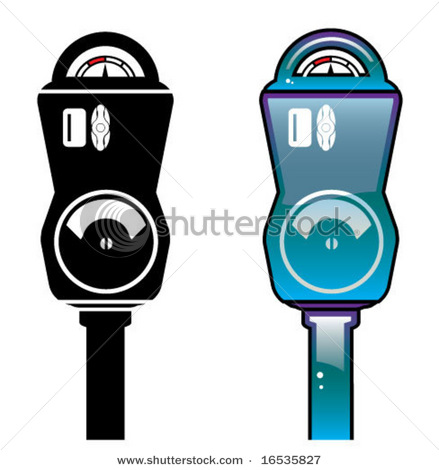 439x470 Parking Meter Icon