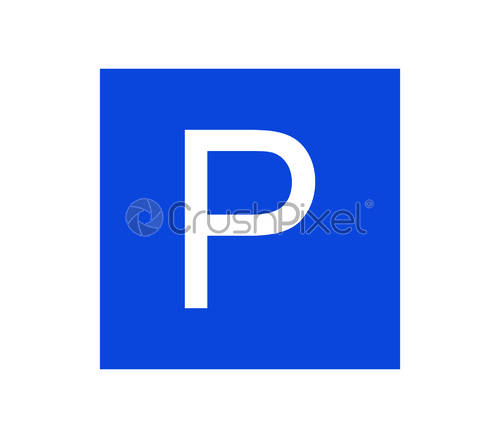 500x438 Parking Symbol Icon, Stock Vector Crushpixel