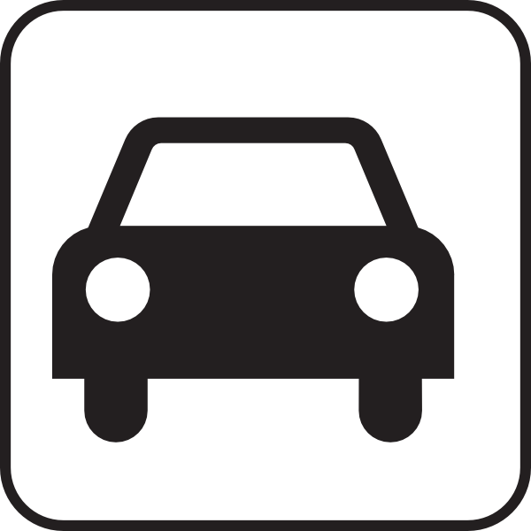 600x600 Car Park Sign Clip Art