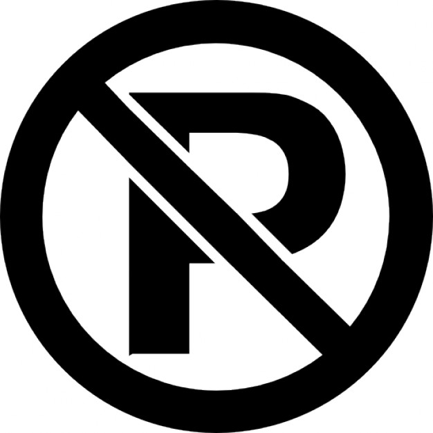 626x626 No Parking Icon