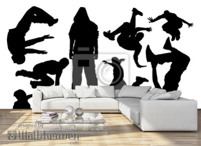 Parkour Vector Bikini Wall Mural Memorial Wallpaper Murals 400x291 Parkour Vector Bikini Wall Mural Memorial Wallpaper Murals