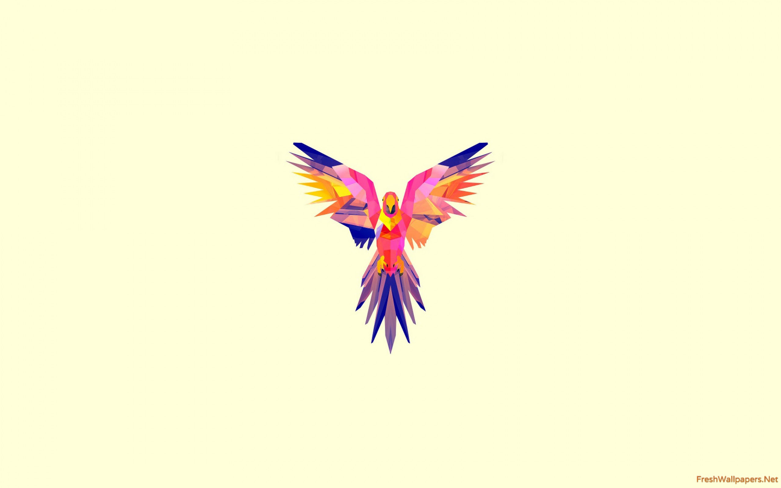 2560x1600 Parrot Vector Wallpapers Freshwallpapers