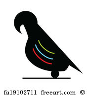 180x195 Free Parrot Silhouette Art Prints And Wall Artwork Freeart