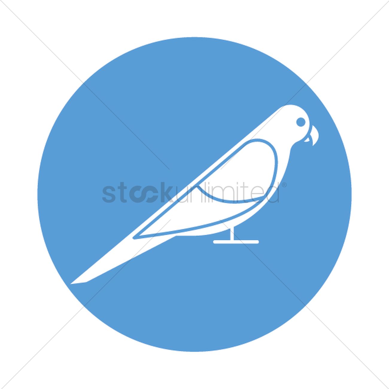 1300x1298 Parrot Vector Image