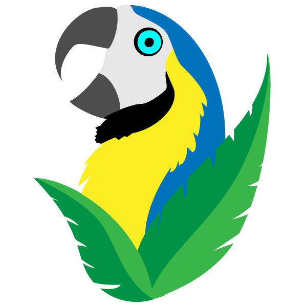 600x600 Free Vector Parrot