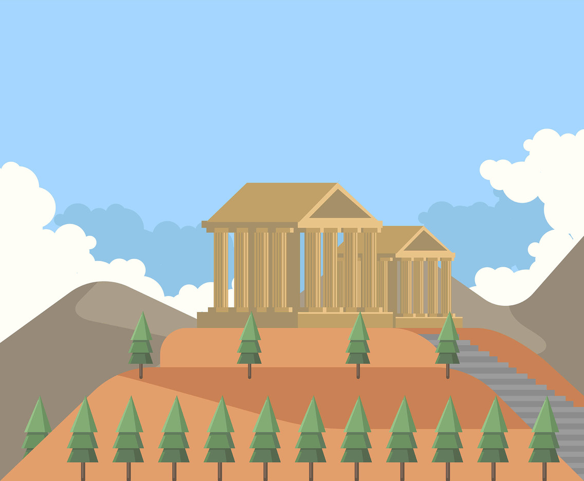 Parthenon Vector Images At Vectorified Com