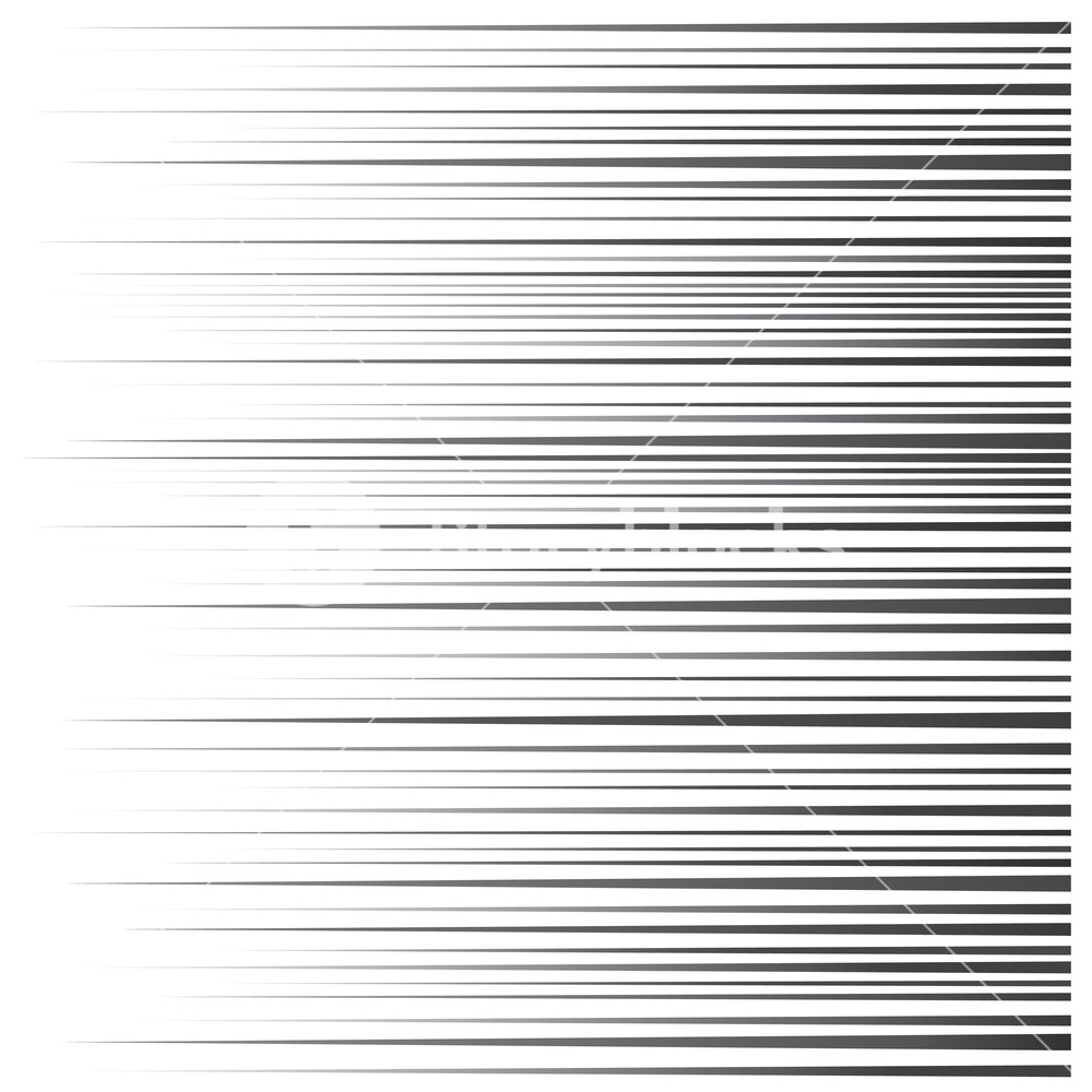 1000x1000 Speed Line Horizontal Motion Effect Flying Particles Vector