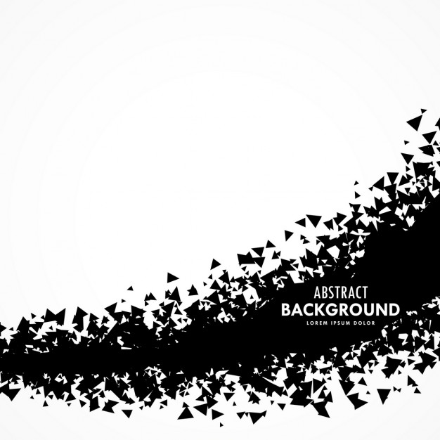 626x626 Triangular Particles Background Vector Free Download