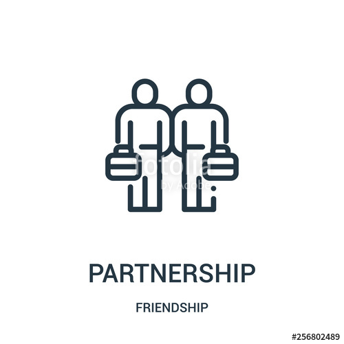 Partnership Icon Vector at Vectorified.com | Collection of Partnership ...