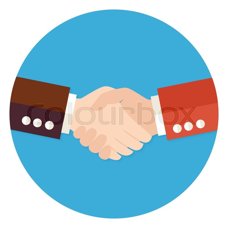800x800 Illustration Of Two Businessmen Stock Vector Colourbox