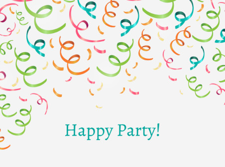 452x336 Color Ribbon Party Background Vector Free Vector Background Download