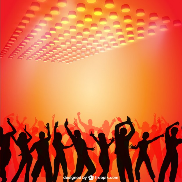 626x626 Party People Background Free Vector