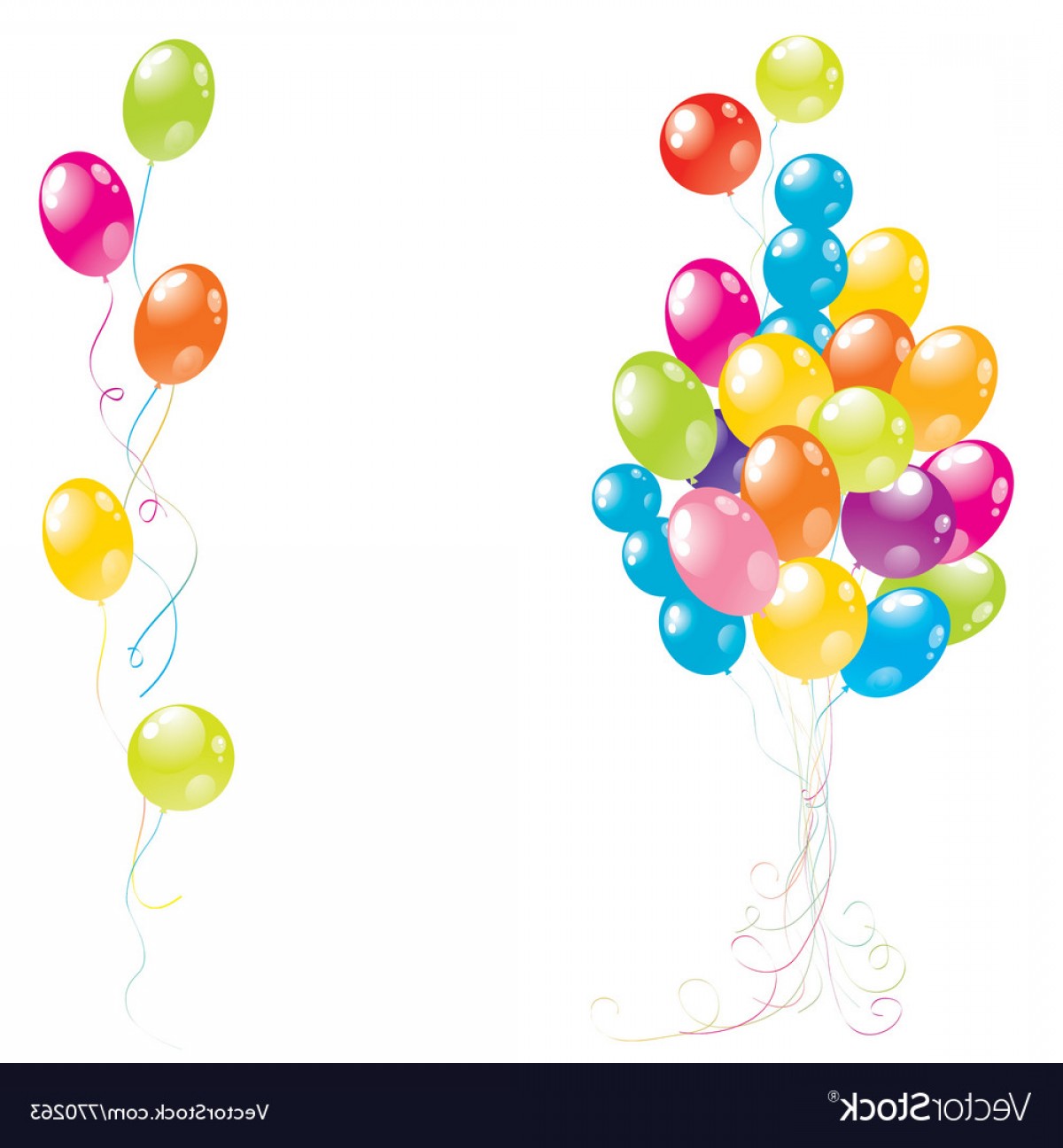 1200x1296 Color Beautiful Party Balloons Vector Soidergi