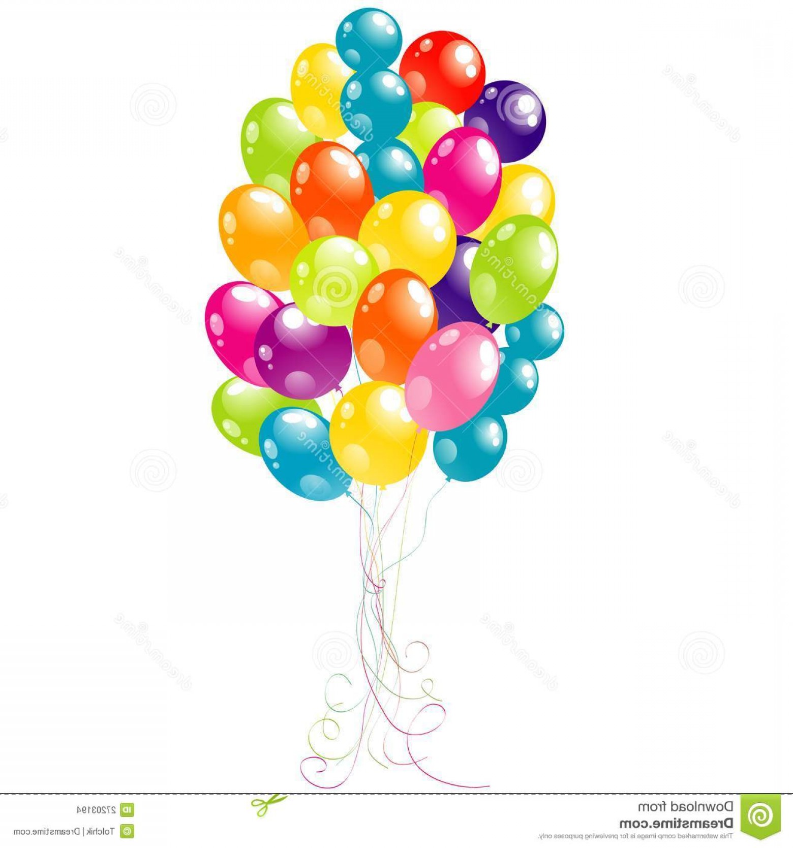 1560x1668 Stock Images Color Beautiful Party Balloons Vector Image Soidergi