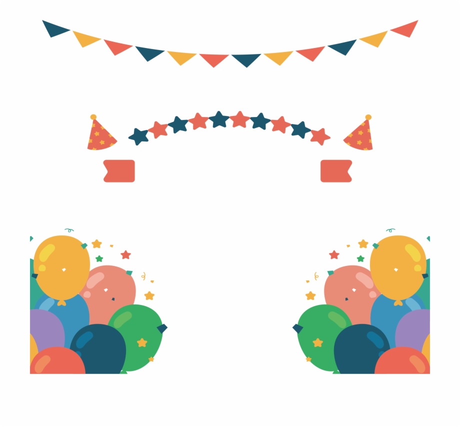 920x854 Banner Vector Birthday