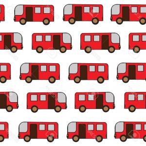 300x300 Stock Photos Vector Cartoon Tourist Bus Silhouette Image Savoyuptown