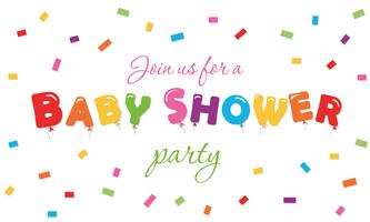 333x200 Balloons And Confetti Free Vector Art