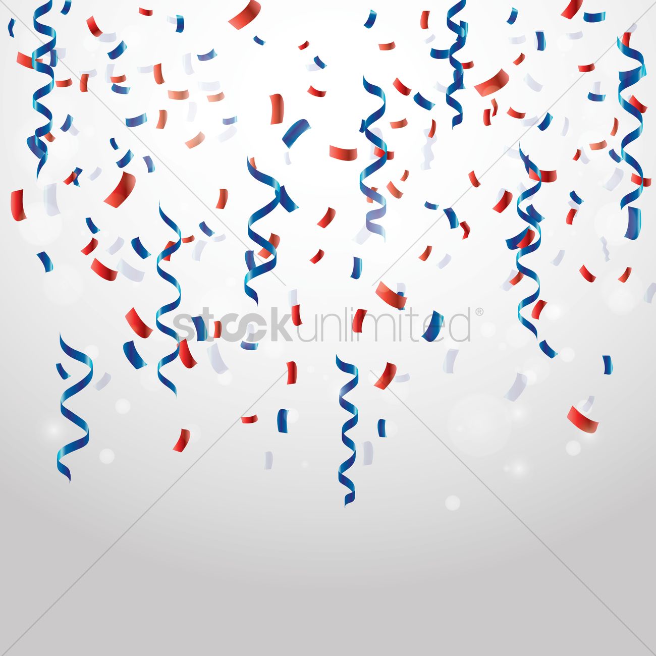 1300x1300 Party Confetti Vector Image