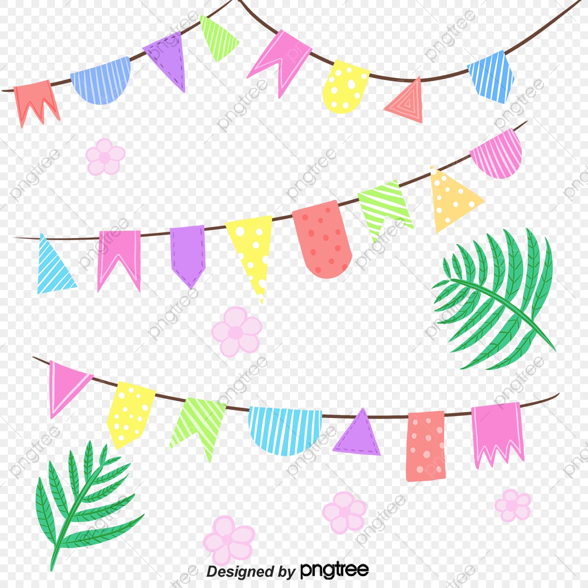Summer Party Flags, Vector Material, Carnival Continues, Party Png 1200x1200 Summer Party Flags, Vector Material, Carnival Continues, Party Png