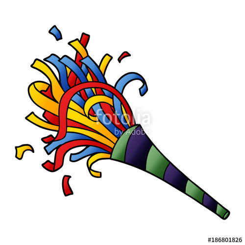 500x500 Cartoon Party Horn Stock Image And Royalty Free Vector