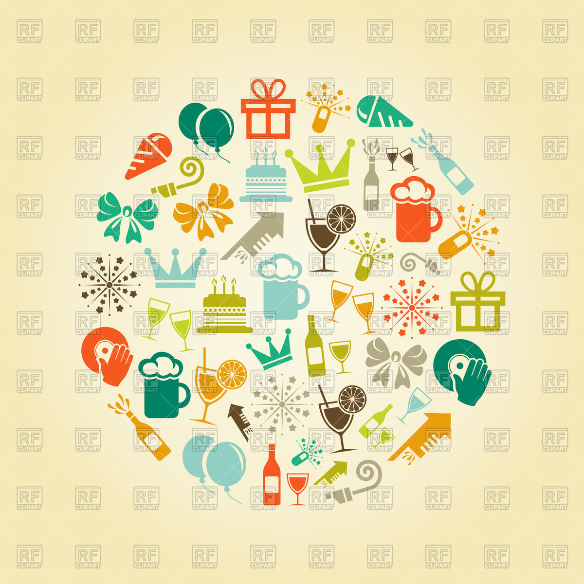 Sphere Made Of Party Icons Vector Image Of Signs, Symbols, Maps 1200x1200 Sphere Made Of Party Icons Vector Image Of Signs, Symbols, Maps