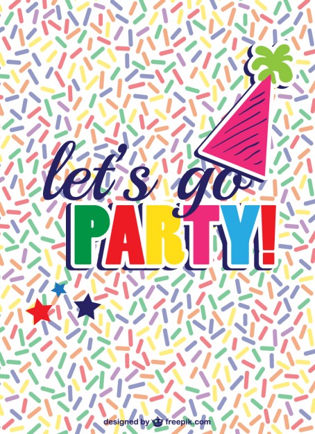 Party Invitation Vector Vector Free Download 454x626 Party Invitation Vector Vector Free Download