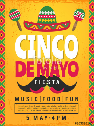 Poster Of Mexican Fiesta Design Template Of Party Invitation 375x500 Poster Of Mexican Fiesta Design Template Of Party Invitation