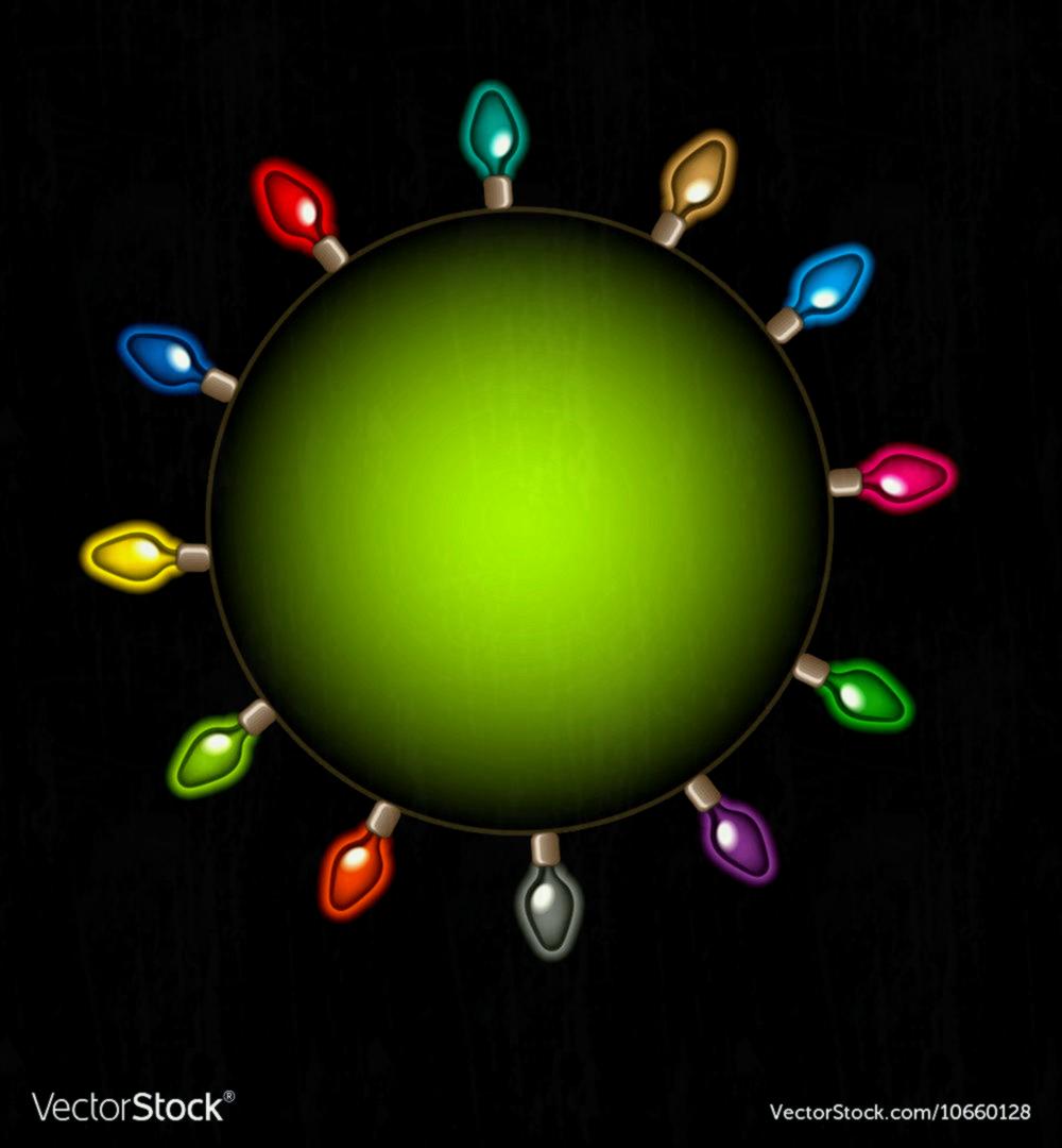 Festoon Party Lights Vector Image Royalty Free Garden Trends 1000x1080 Festoon Party Lights Vector Image Royalty Free Garden Trends