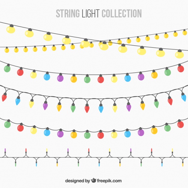 Beautiful String Lights For Party Vector Free Download 626x626 Beautiful String Lights For Party Vector Free Download