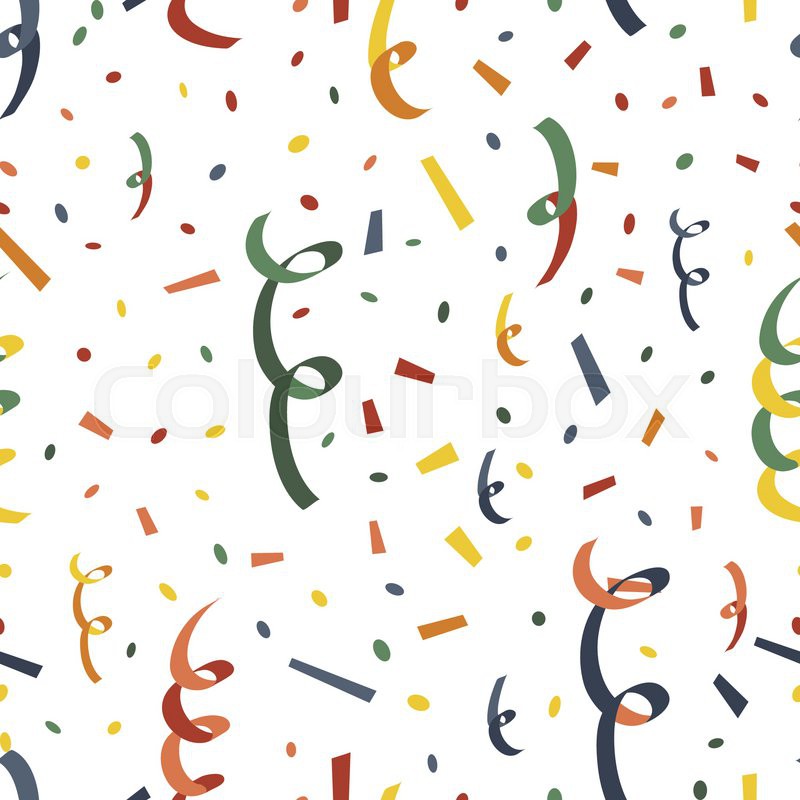 800x800 Exploding Party Popper With Serpantin Stock Vector Colourbox