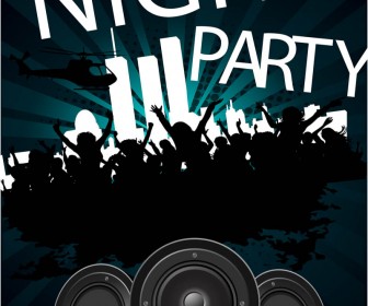 Party Poster Template Vector Vector Graphics Blog 336x280 Party Poster Template Vector Vector Graphics Blog