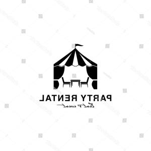 300x300 Photostock Vector Outdoor Shelter Tent Event Pavilion Tents Vector