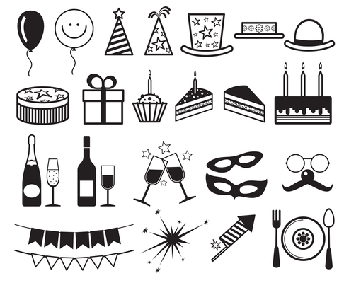 486x400 Page Party On Curated Vector Illustrations, Stock Royalty Free