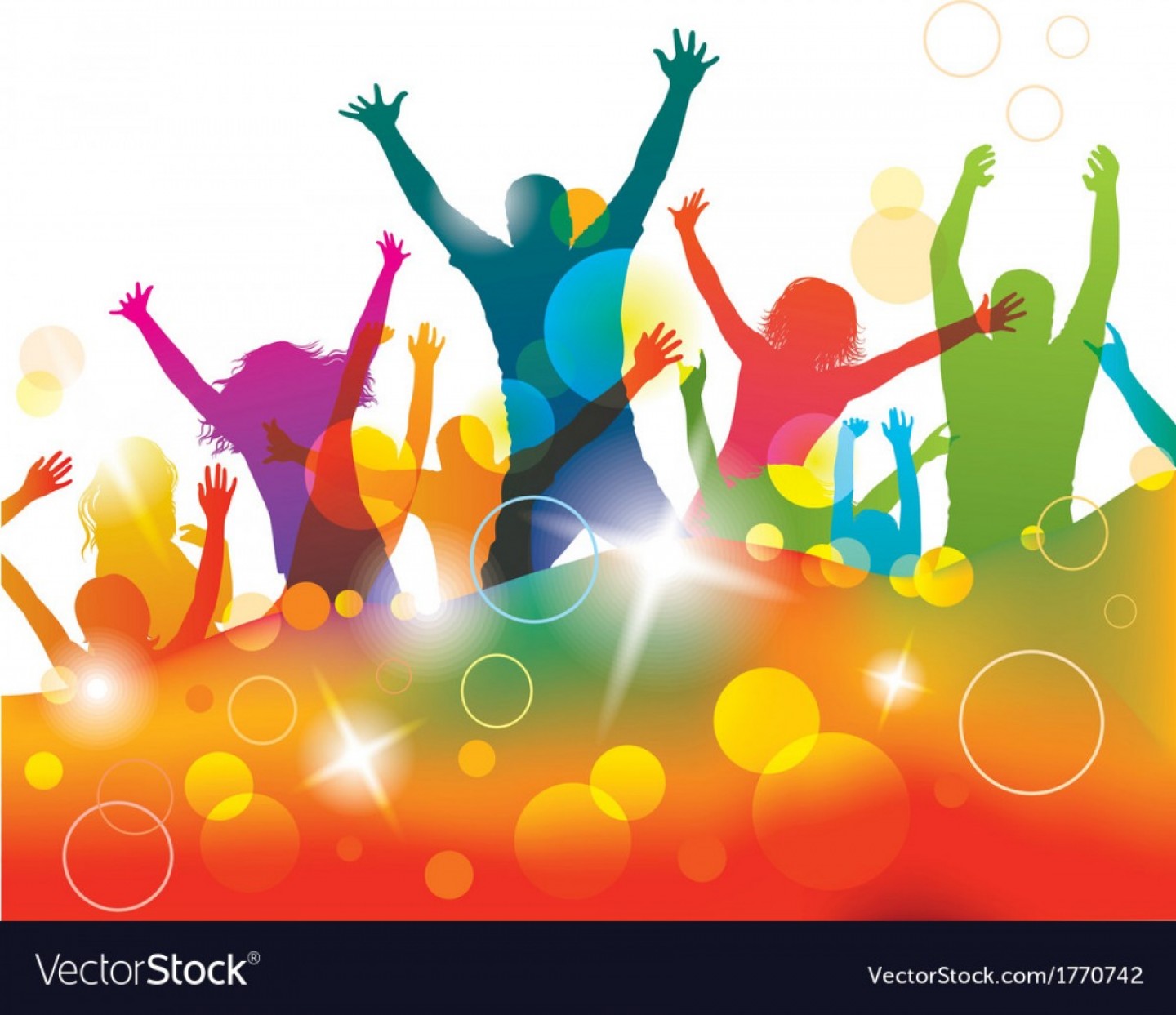 1440x1243 Young People On The Party Vector Handandbeak