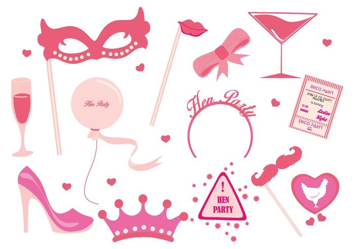 Hen Party Ladies Night Party Vector 700x490 Hen Party Ladies Night Party Vector