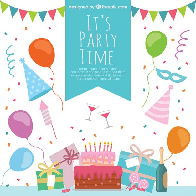 Party Time Vectors, Photos And Free Download 626x626 Party Time Vectors, Photos And Free Download
