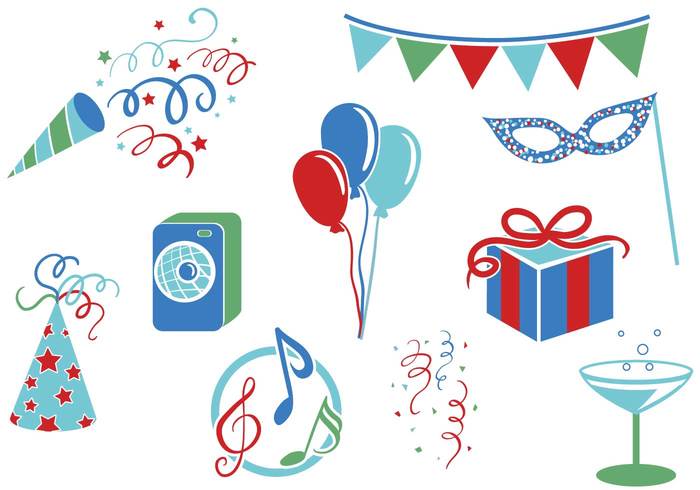 700x490 Free Party Vectors