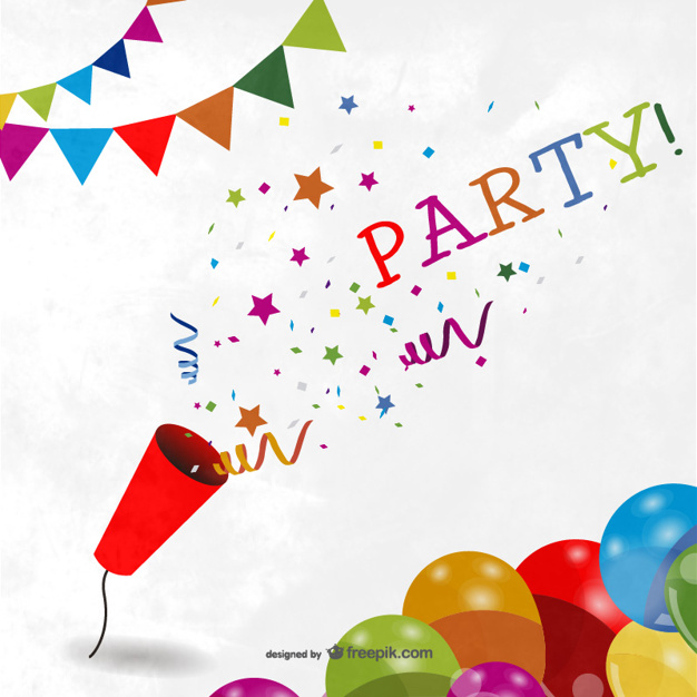 626x626 Colorful Party Background Vector Free Download