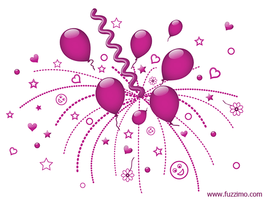 Free Vector Party Balloons Fuzzimo 550x413 Free Vector Party Balloons Fuzzimo