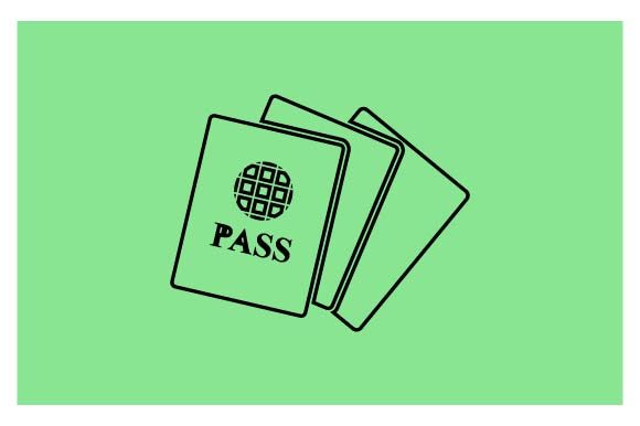 Passport Icon Vector Graphic 580x386 Passport Icon Vector Graphic