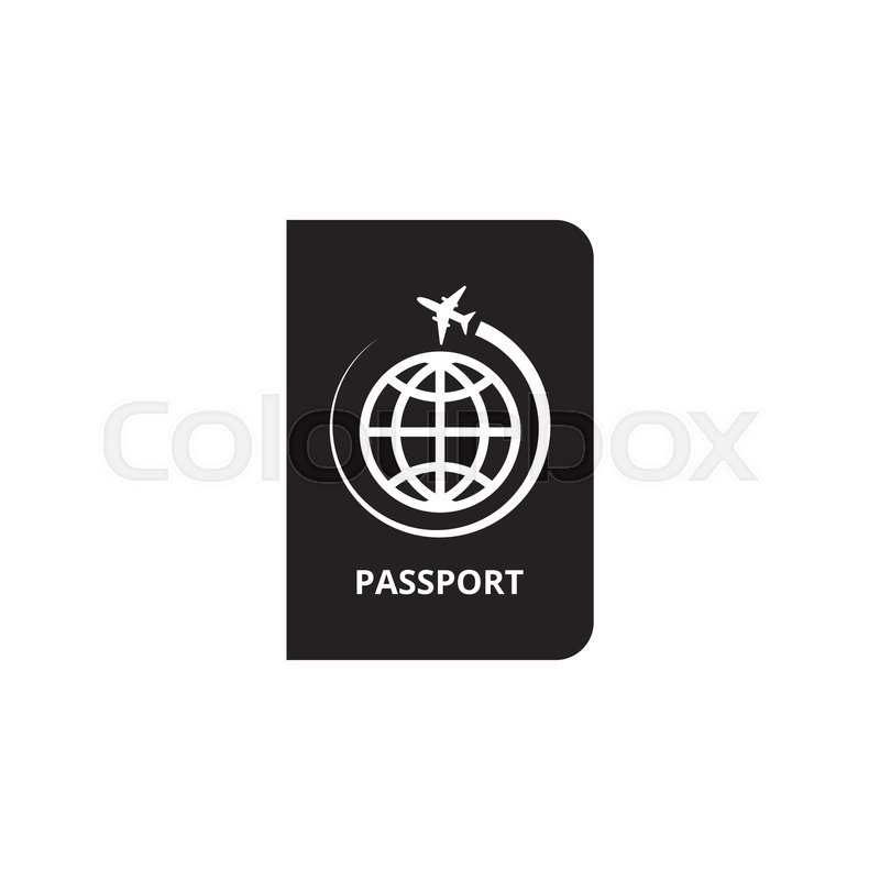 Passport Icon Graphic Design Template Stock Vector Colourbox 800x800 Passport Icon Graphic Design Template Stock Vector Colourbox