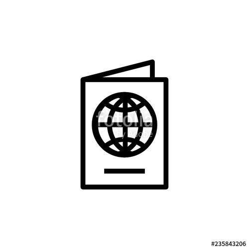 Passport Icon Vector Design Holiday Icon Stock Image And Royalty 500x500 Passport Icon Vector Design Holiday Icon Stock Image And Royalty