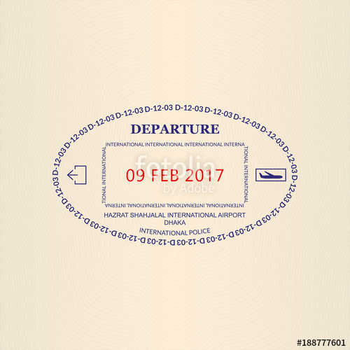 500x500 Passport St Visa Or Immigration Airport St Vector